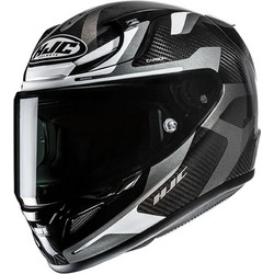 HJC RPHA 12 Carbon Xentra MC5 Black Silver White Κράνος Μηχανής Full Face