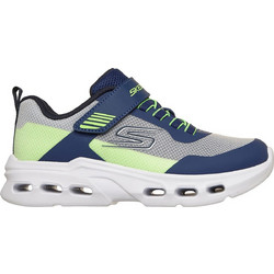 Skechers Glide-Step-Drift Παιδικά Sneakers Navy Μπλε Lime 405125L-NVLM