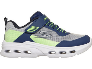 Skechers Glide-Step-Drift Παιδικά Sneakers Navy Μπλε Lime 405125L-NVLM