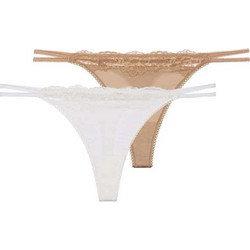 Dorina Γυναικεία String με Δαντέλα 2Pack FXST0054MI127-2X0527