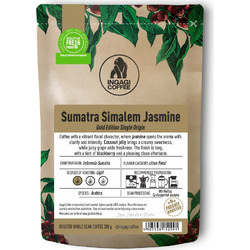 Ingagi Coffee Indonesia Sumatra Simalem Jasmine Arabica 200gr