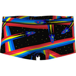 Funky Trunks Pocket Rocket Αθλητικό Παιδικό Μαγιό Σλιπ για Αγόρι Μαύρο Κόκκινο Royal Blue FTS002B72072