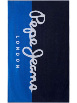 Pepe Jeans Πετσέτα Θαλάσσης Μπλε 100x170cm PUB100001