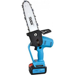 Suca SC-5802B Κλαδευτικό Αλυσοπρίονο Μπαταρίας 21V 0.5hp 400W 1.495kg με Λάμα 20cm 1x4Ah