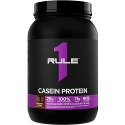 Rule1 Casein Chocolate Fudge Πρωτεΐνη 910gr