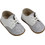 Everkid Βαπτιστικά Sneakers για Αγόρι Δερμάτινα Ανατομικά Γκρι Λευκά A523A