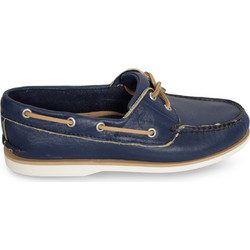 Timberland Classic Boat Ανδρικά Μοκασίνια Boat Shoes Δερμάτινα Navy Μπλε TB0A4187EP11