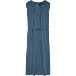 Vero Moda Midi Καλοκαιρινό Καθημερινό Φόρεμα Navy Μπλε 10342935