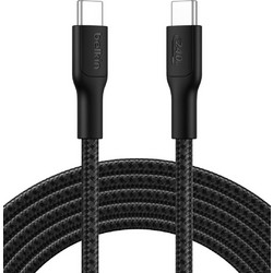 Belkin CAB025HQ3MBK Braided USB-C to USB-C 240W 3m Black