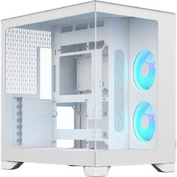 Fractal Design Pop 2 Vision White Midi Tower Κουτί Υπολογιστή RGB με Πλαϊνό Παράθυρο
