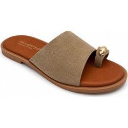 Elenross Γυναικεία Σανδάλια Suede Μπεζ GS10280W-BEI