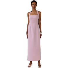 Mix & Match Alba Maxi Καλοκαιρινό Φόρεμα για Γάμο / Βάπτιση Ροζ SS2615