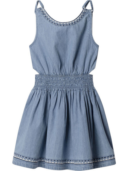 Pepe Jeans Παιδικό Φόρεμα Τζιν Μπλε PG9500021-501