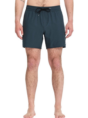 Volcom Lido 16'' Ανδρικό Μαγιό Σορτς Navy Μπλε A2512610-MDB