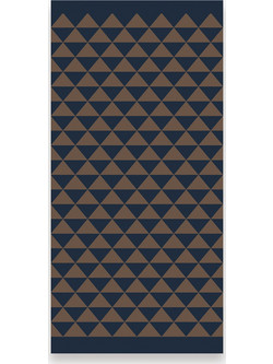 Nef-Nef Pointing Πετσέτα Θαλάσσης Μαύρη 80x160cm 039985