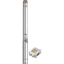 Leo 3XRM4/24+3DWM1.1/HP1.5 Υποβρύχια Αντλία Νερού Γεώτρησης 3" 1.5hp