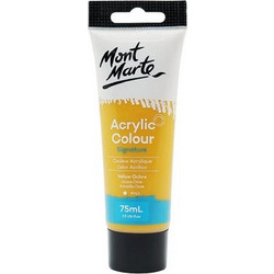 Mont Marte 05 Yellow Ochre Ακρυλικό Χρώμα Ζωγραφικής 75ml