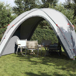 vidaXL Τέντα Παραλίας Λευκή 360x360x219cm 94371