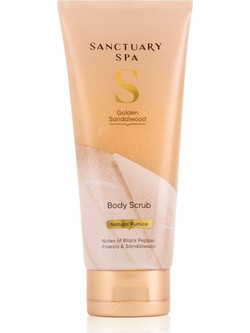 Sanctuary Spa Golden Sandalwood Scrub Σώματος 200ml