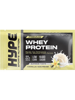 Hype Premium Whey Vanilla Ice Cream Πρωτεΐνη Ορού Γάλακτος Γράμμωσης 30gr