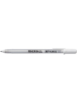 Sakura Gelly Roll Στυλό Gel 0.5mm Λευκό XPGB0550