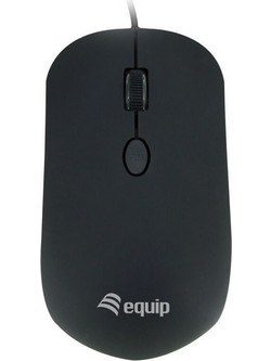 Equip Comfort Ενσύρματο Bluetooth Ποντίκι Black