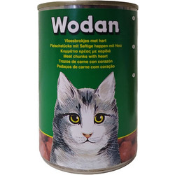 Wodan Adult Meat Chunks with Hearts 24x400gr