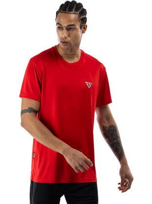 Venimo Ανδρικό Αθλητικό T-Shirt Κόκκινο 122MSS-208-047