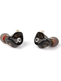 Intezze Alpha Ακουστικά Ψείρες In-Ear Dynamic Μαύρα Διαφανή