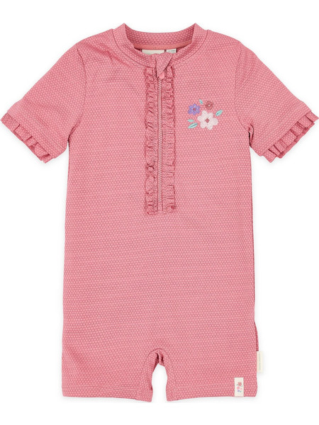 Little Dutch Dreamy Sparkle Αντηλιακό UV Βρεφικό Μαγιό Ολόσωμο για Κορίτσι Ροζ 	LD-CL2603021