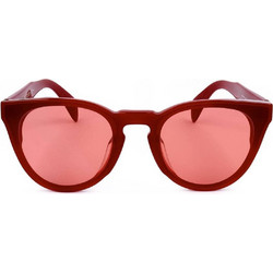 Rag & Bone RNB1013S C9A Γυναικεία Γυαλιά Ηλίου Στρογγυλά Κοκάλινα Κόκκινο με Ροζ Φακό