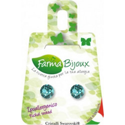 Farma Bijoux Γυναικεία Σκουλαρίκια Καρφωτά από Ορείχαλκο με Swarovski 8058056816030