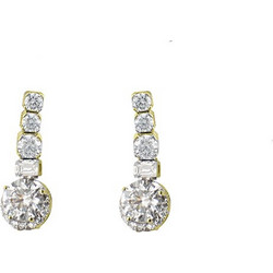 Million Diamonds Γυναικεία Σκουλαρίκια Κρεμαστά από Xρυσό 9K με Ζιργκόν SK21499