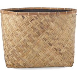 Soulworks XXL Γλάστρα Εξωτερικού Χώρου Οβάλ Bamboo 63x63x47cm 0830013