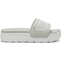 Puma Karmen Γυναικείες Παντόφλες Καλοκαιρινές Flatforms Αντιολισθητικές Κολυμβητηρίου Μπεζ 389073-11