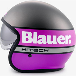 Blauer H.T. Pilot 4.0 Fuchsia Κράνος Μηχανής Jet 1130gr