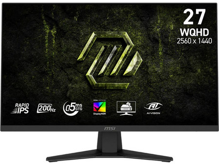 MSI MAG 274QF E20 Ultrawide IPS HDR Gaming Monitor 27" 2560x1440 QHD 200Hz 0.5ms