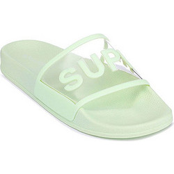 Superga Γυναικείες Παντόφλες Καλοκαιρινές Πράσινο Mint S51138W-H02