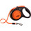 Flexi New Neon Πτυσσόμενο Λουρί Σκύλου έως 25kg 5m Μαύρο Πορτοκαλί
