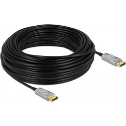 DeLOCK Καλώδιο DisplayPort 1.4 to DisplayPort Male 30m Black 85889