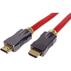 Roline Καλώδιο Angle 90° HDMI Male to HDMI Male 2m Red 11.04.5902