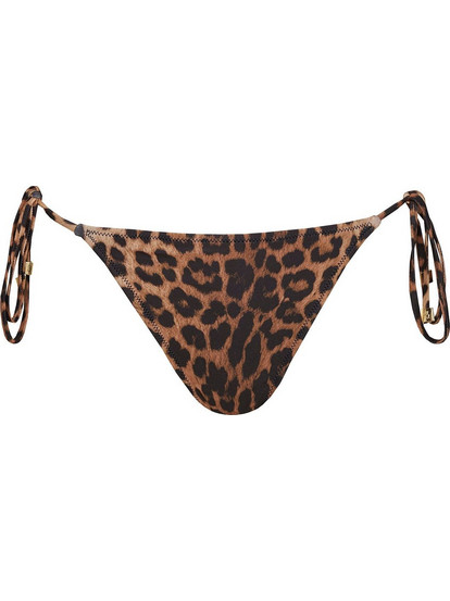 Sugarfree Bikini Slip Animal Print Καφέ 24802025-331