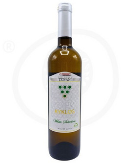 Tzivani Wines Kyklos Κρασί Λευκό Ξηρό 750ml