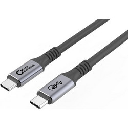 Microconnect USB4CC025 USB-C to USB-C 100W 0.25m Black
