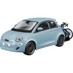 Bburago Fiat 500e 2023 με Ποδήλατα