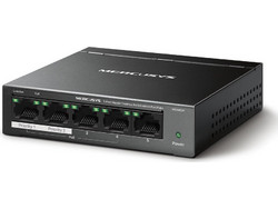 Mercusys MS105GP V3 Unmanaged L2 Switch με 5 Θύρες Ethernet 1000Mbps