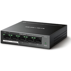 Mercusys MS105GP V3 Unmanaged L2 Switch με 5 Θύρες Ethernet 1000Mbps