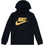Nike Παιδικό Φούτερ με Κουκούλα Μαύρο Χρυσό 86G703-013