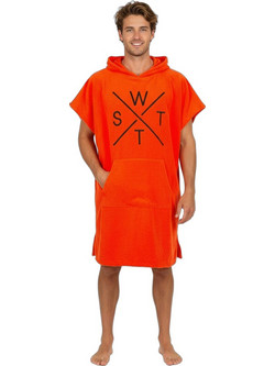 Watts X-Beach Πόντσο Θαλάσσης Πορτοκαλί 8-1X-W5000