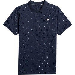 4F Ανδρική Αθλητική Μπλούζα Polo Navy Μπλε 4FWSS26TPTSM631-31S